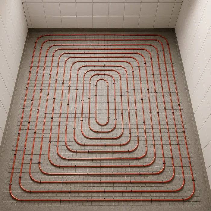 Golvvarme installation badrum i Sollentuna
